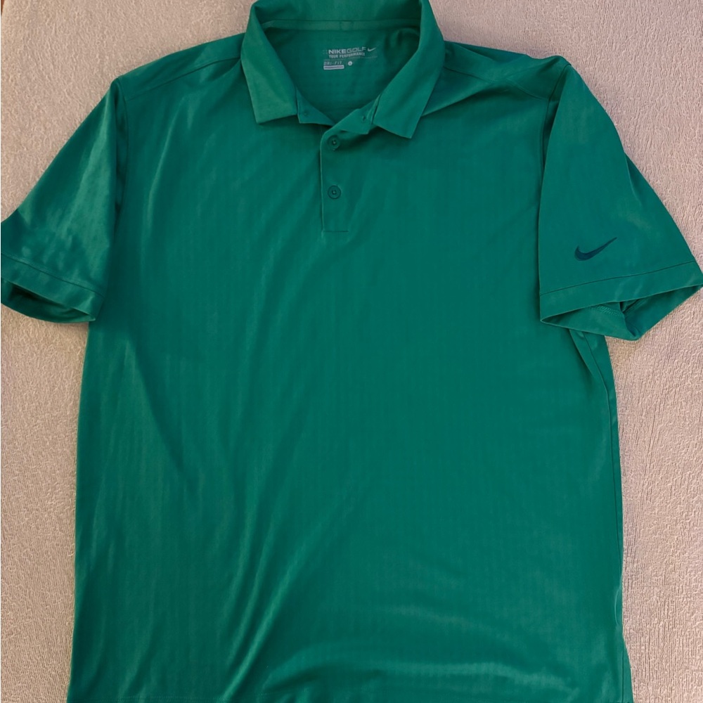 **BUNDLE AND SAVE 3 for $25**. Nike Golf Men's Green Polo Shirt